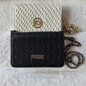 Bebe Mini Wallet Crossbody Bundle – Black & White